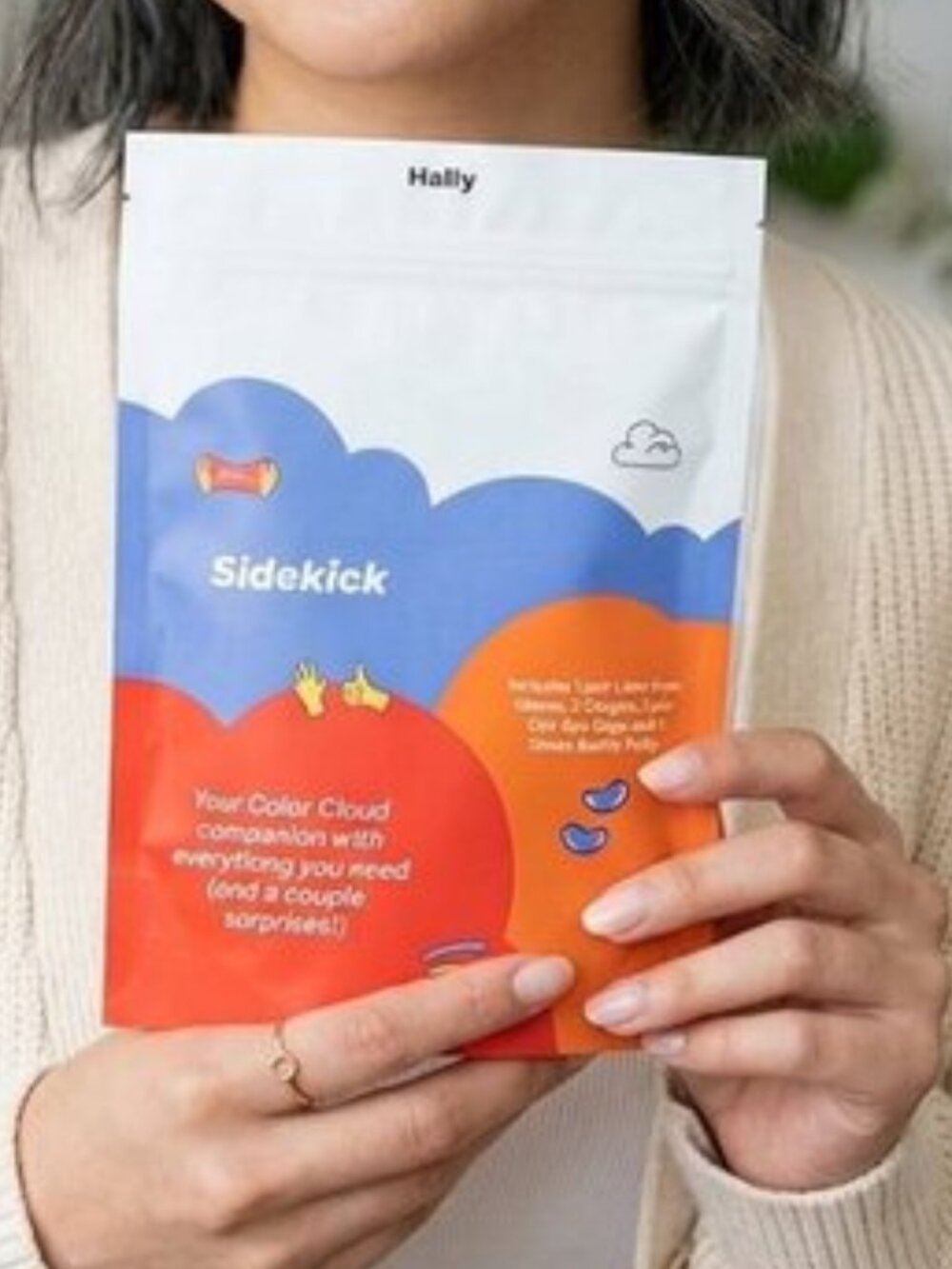 Hally Sidekick Color Cloud Pouch Unisex O/S Sealed